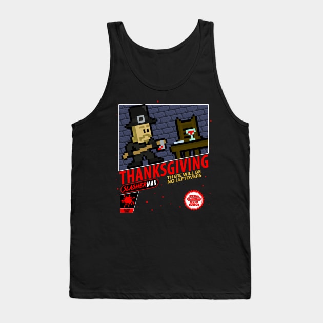 Thanksgiving retro 8-bit Tank Top by WithoutYourHead